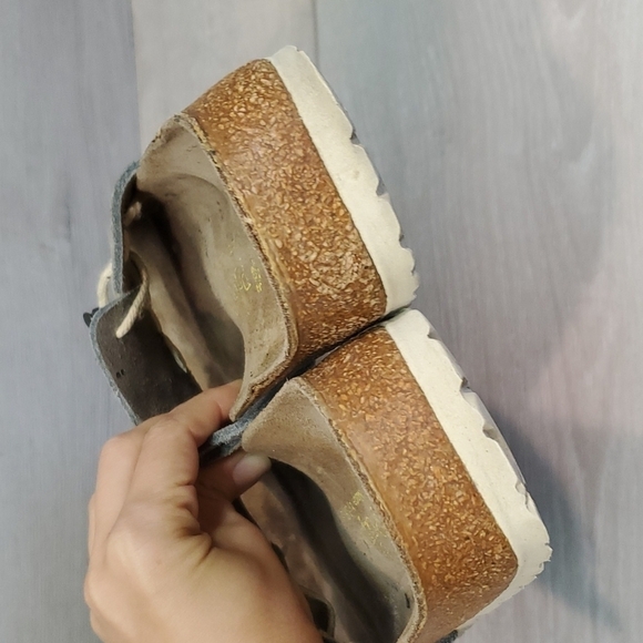 Birkenstock Papillio Outdoor Comfort Sandals Flip flop shoes sz 40 US 9-9.5 - Picture 5 of 13